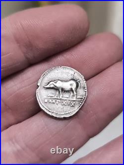 Monnaie Romaine Denier Vespasien Truie SUP R2
