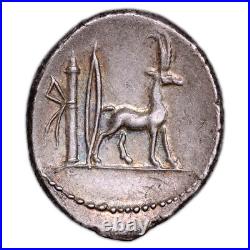 Monnaie Romaine Plancia Denier Argent Rome SPL