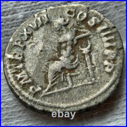 Monnaie, Rome, Denier CARACALLA, 214, argent