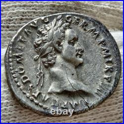 Monnaie, Rome, Denier DOMITIEN, Minerve, 87, Argent