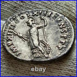 Monnaie, Rome, Denier DOMITIEN, Minerve, 87, Argent