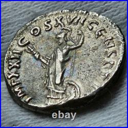 Monnaie, Rome, Denier DOMITIEN, Minerve, 95-96, argent