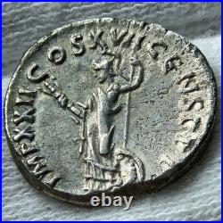Monnaie, Rome, Denier DOMITIEN, Minerve, 95-96, argent