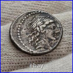 Monnaie, Rome, Denier Marcii, Lucius Marcius Censorinus, 82 av. J. C, argent