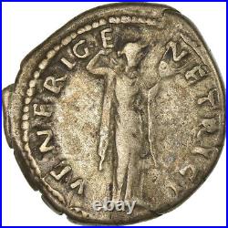 Monnaie, Sabine, Denier, 136, Roma, TTB, Argent, RIC399