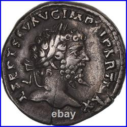 Monnaie, Septime Sévère, Denier, 197-198, Rome, TTB+, Argent, RIC108