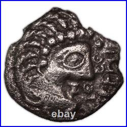 Monnaie Suessions Denier au bige Villeneuve-Saint-Germain Gauloise