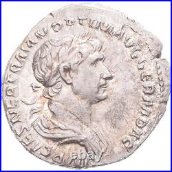 Monnaie, Trajan, Denier, 116-117, Rome, SUP, Argent, RIC361 Monnaie, Trajan, Denier, 116-117, Rome, SUP, Argent, RIC361