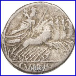 Monnaie, Vibia, Denier, Rome, TB+, Argent