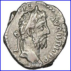 Monnaie romaine COMMODE Denier revers Apollon argent 189 ap. JC RIC. 218