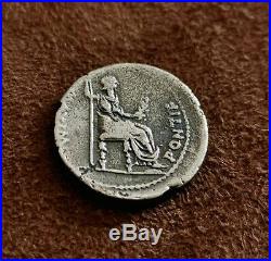 Monnaie romaine, DENIER de Tibere, argent / roman coin, rare silver denari