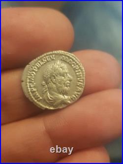 Monnaie romaine Denier De Macrin 2,86g Argent