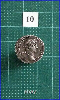 Monnaie romaine Denier Hadrien L'Equité Rome 123
