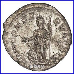 Monnaie romaine JULIA MAMÉE Denier 222 rev Junon VNO CONSERVATRIX RIC. 343 argent