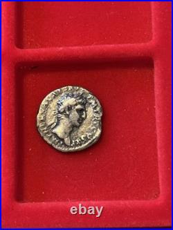 Monnaie romaine Nerva Denier Concorde argent 2,61 Gr 1,8 Cm