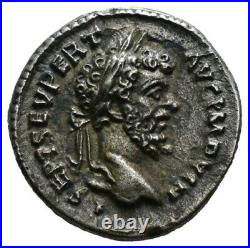 Monnaie romaine SEPTIME SÉVÈRE Denier argent RIC. 491 a revers PROVIDEN-TIA AVG