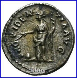 Monnaie romaine SEPTIME SÉVÈRE Denier argent RIC. 491 a revers PROVIDEN-TIA AVG