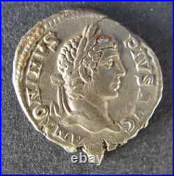 Monnaie romaine argent Denier Caracalla