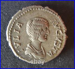 Monnaie romaine argent Denier JULIA DOMNA