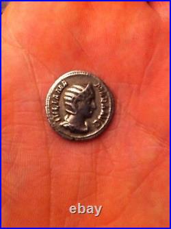 Monnaie romaine denier argent Julia Mamée 221-235 argent