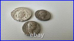 Monnaie romaine tres jolie lots de 3 denier