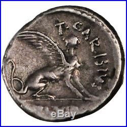 Monnaies antiques, Carisia, Denier #64575
