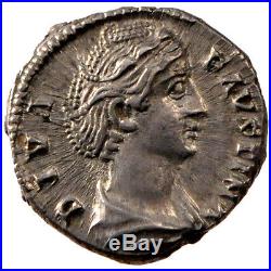 Monnaies antiques, Faustine, Denier, Cohen 104 #61047