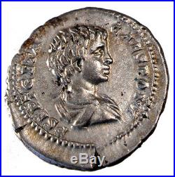 Monnaies antiques, Géta, Denier, Cohen 183 #61457