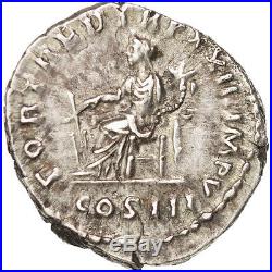 Monnaies antiques, Marc Aurèle, Denier, Rome, RIC 185 #38398