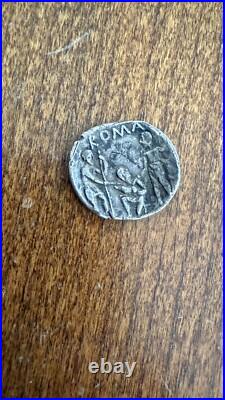 Piece romaine Denier Antique en Argent Ti Veturius Denarius Rome (137 av J. C)