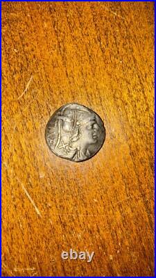 Piece romaine Denier Antique en Argent Ti Veturius Denarius Rome (137 av J. C)