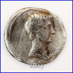 Pièce romaine Roman Coin OCTAVE Denier Silver ANEPIGRAPHE Bouclier #179