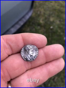 RARE monnaie romaine denier argent AUGUSTUS A La Comète