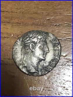 RARE monnaie romaine denier argent AUGUSTUS A La Comète