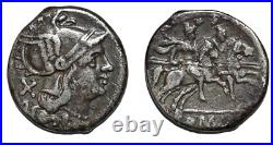 RÉPUBLIQUE ROMAINE ANONYMES Denier -211 Rome RCV. 38