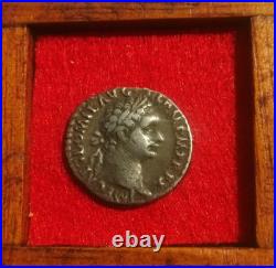 ROMAINE? Domitien Denier? Rome 92? Revers Pallas Athéna TTB +