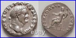 ROME DENIER de VESPASIEN 69/79 R / CERES assise 3,02gr ARGENT