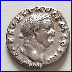 ROME DENIER de VESPASIEN 69/79 R / CERES assise 3,02gr ARGENT