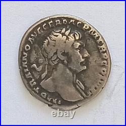 ROME EMPIRE DENIER TRAJAN 98/117 R / VIA TRAIANA 3,13 gr ARGENT