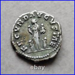 Rare Denier De Faustine, Fecvnd Augusti 3.26grs