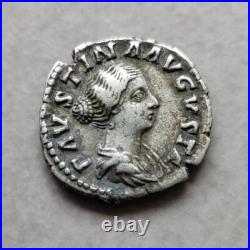 Rare Denier De Faustine, Fecvnd Augusti 3.26grs
