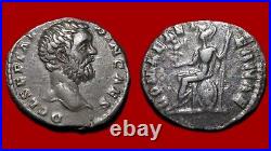 Rare monnaie romaine Clodius Albinus Denier, Roma, TTB+, R2 400DCLA1