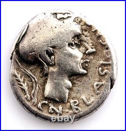 République De Romana-Gens Cornelia. Denier 112-111 A. C. Roma. Argent 3,8 G. Et