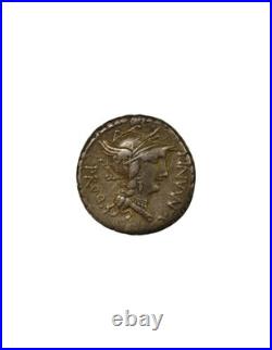 République Romaine Denier Argent, Gens Manlia 82 Av JC