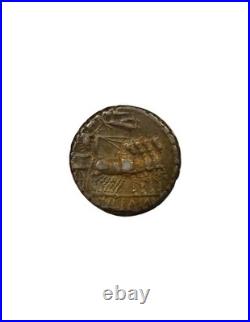 République Romaine Denier Argent, Gens Manlia 82 Av JC