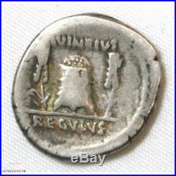 République Romaine Denier LIVINEIA REGULUS 42 AC (FR1) 18p874-38