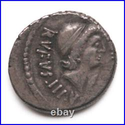 République Romaine Denier Rufus 46 av. JC, Rome Venus Verticordia B#1