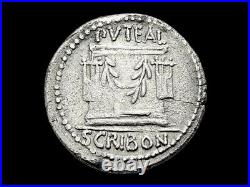 République Romaine Denier Scribonia 62 av. JC, Rome RCV#367 B#8