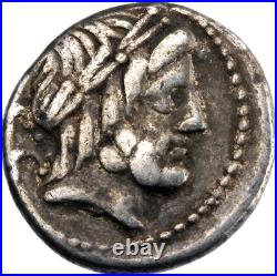 République romaine L. Procilius Denier 80 BC Rome