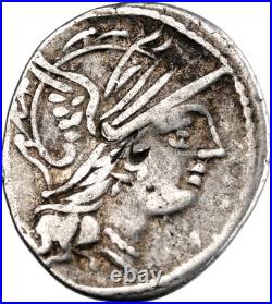 République romaine L. Sentius Denier 101 BC Rome